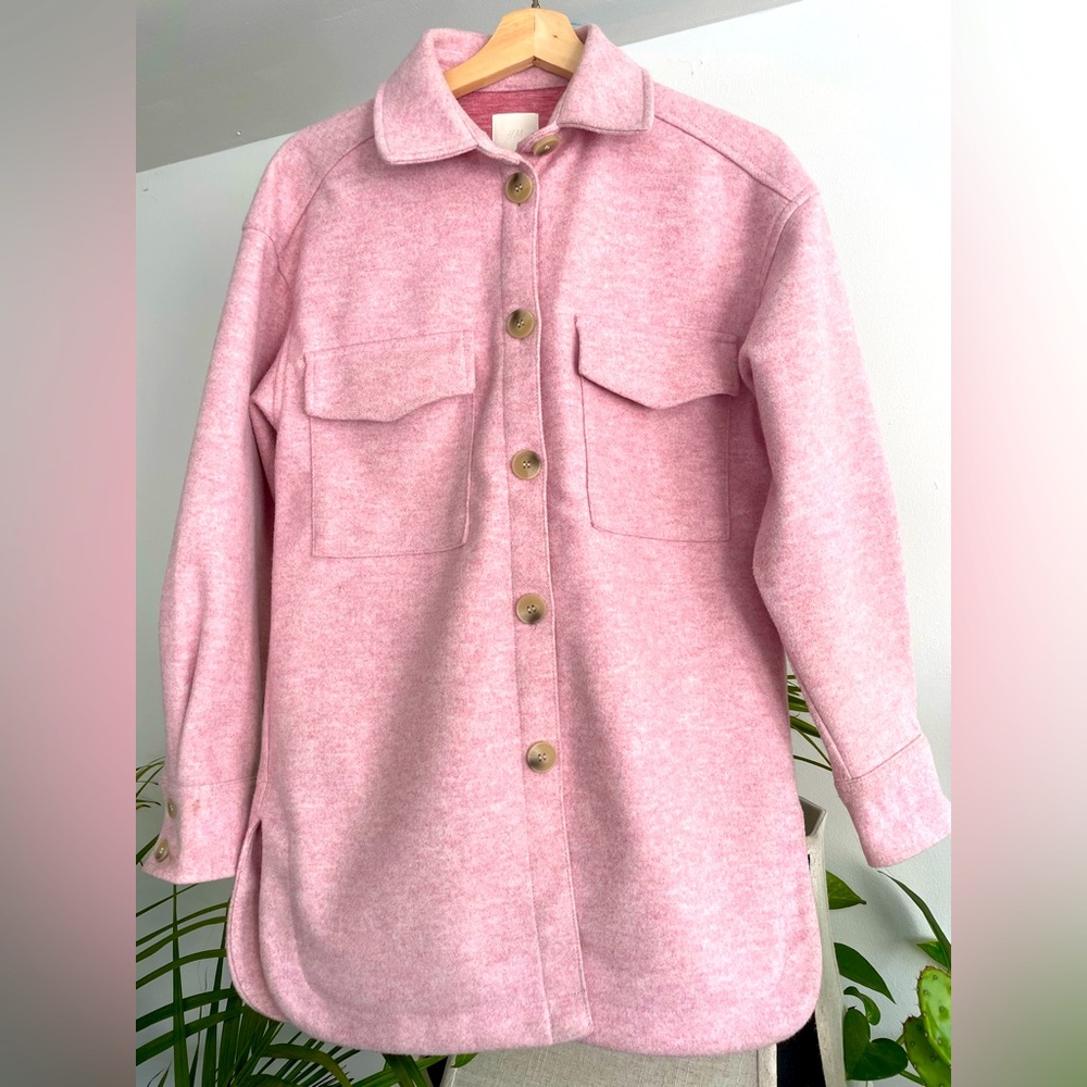 H&M Pink Women's Overcoat